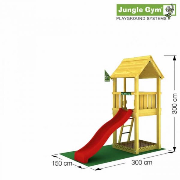 Skizze Spielturm Club von Jungle Gym