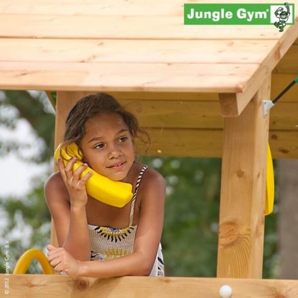 Jungle Gym Spieltürme mit gelbem Telefon