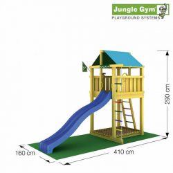 Skizze von Spielturm Lodge von Jungle Gym
